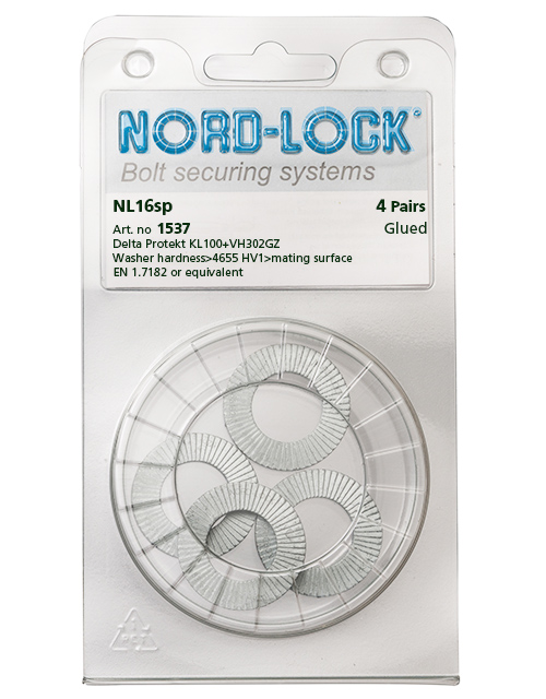 鉄 ノルトロックW(巾広) NL16SP デルタP - ネジ・釘・金属素材