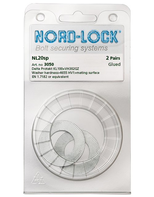 NL12ss-254, 高耐食性ステンレス製ワッシャー - Nord-Lock Group