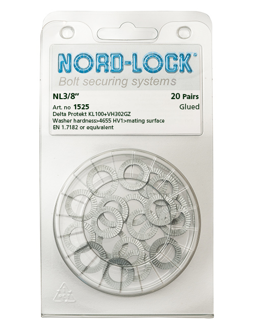 NL4, 鉄製ワッシャー - Nord-Lock Group
