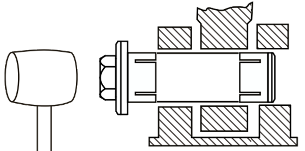 Rak Axel Genomgaende Bult Expander System